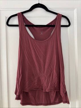 Tavi Dusty Rose Layered Racerback Tank